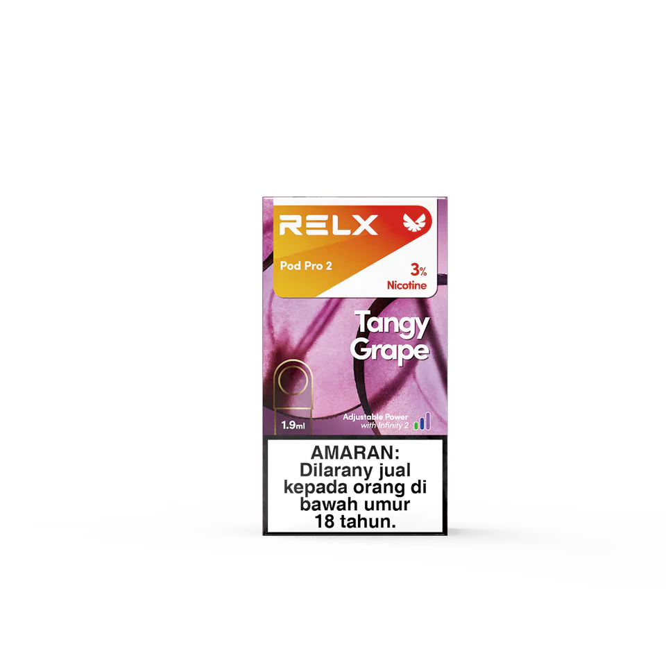 E Cigareta Bez Nikotinu RHNN245 | RELX Pod Pro pikantné hrozno 2