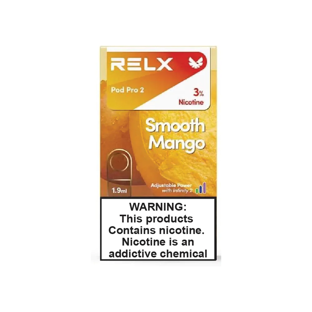 E Cigarety Jednorazove RHNN239 | RELX Pod Pro hladké mango 2