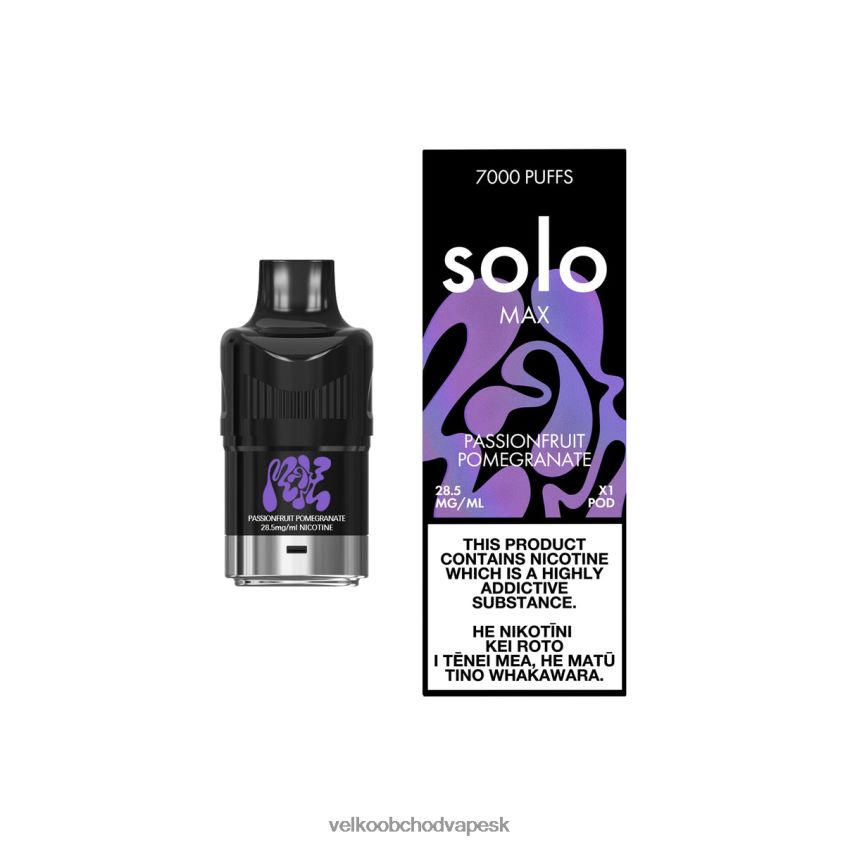 Vape Cigareta Cena L486RP89 - Solo MAX pod mučenka granátové jablko