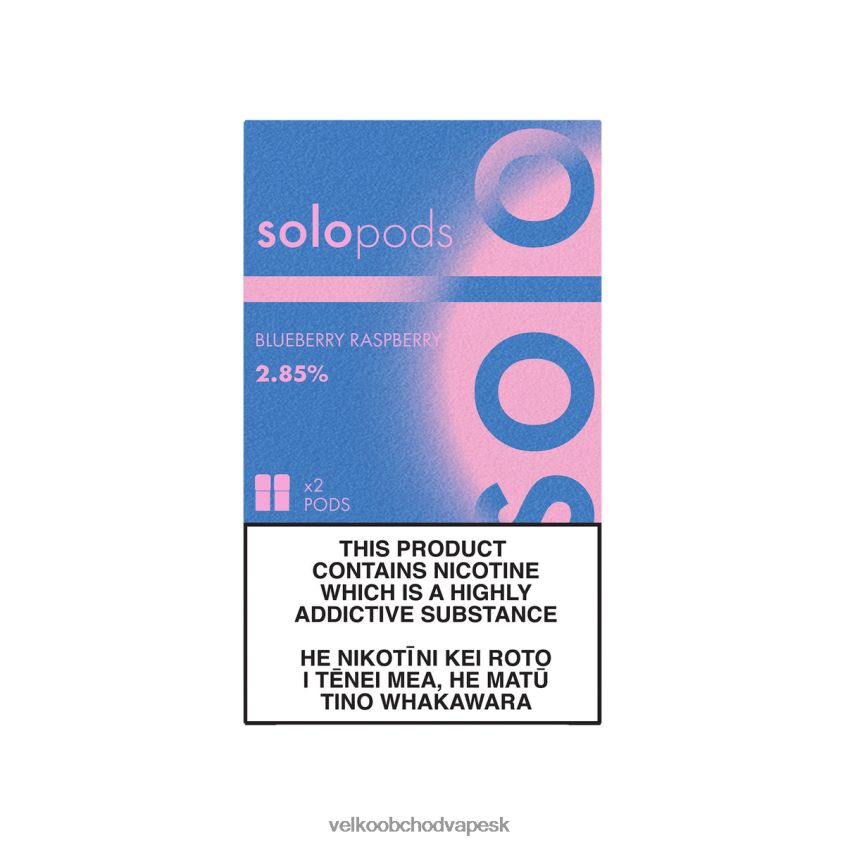 E Cigareta SK L486RP53 - Solo náhradný pod 2-balenie čučoriedka malina