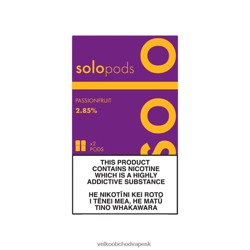 Vape E Cigareta L486RP56 - Solo náhradný pod 2-balenie mučenka