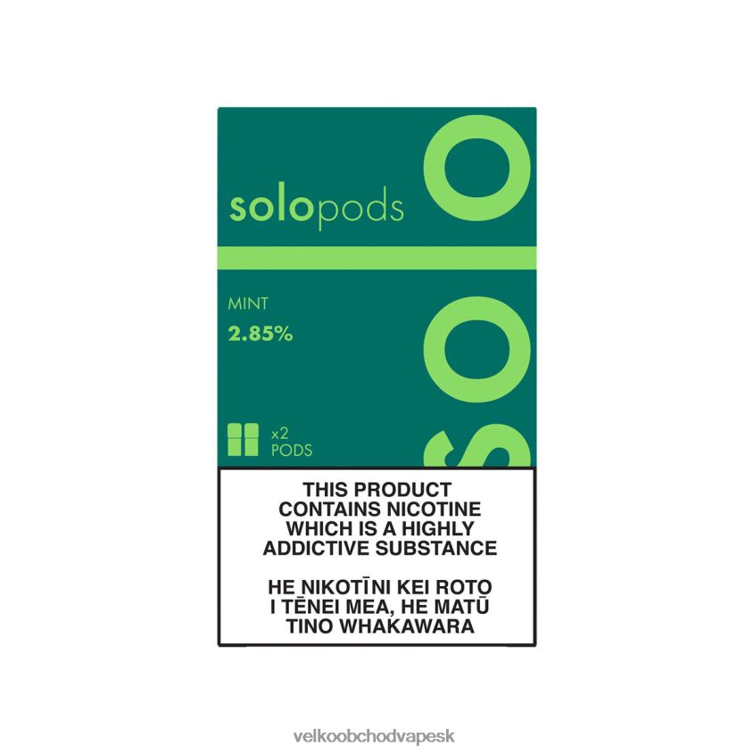 Vape Jednorazove L486RP52 - Solo náhradný pod 2-balenie mäta