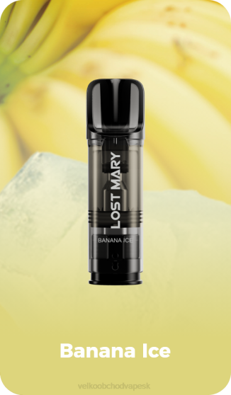 Vape Lacno RHNN420 | LOST MARY Tappo banánový ľad vopred naplnené náhradné tobolky