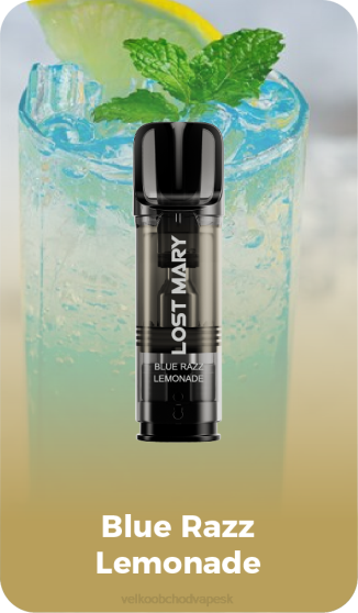 Veľkoobchod Vape SK RHNN421 | LOST MARY Tappo modrá razz limonáda vopred naplnené náhradné tobolky
